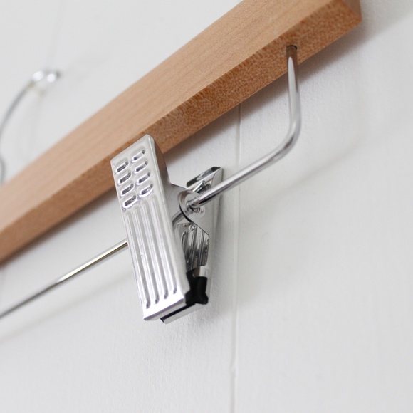 (Set of 10) Solid Wood Hangers - Picture 4 of 6